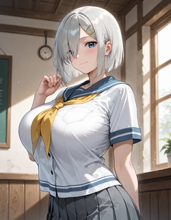 (mirai art) Hamakaze 浜風 (KanColle) [AI Generated]