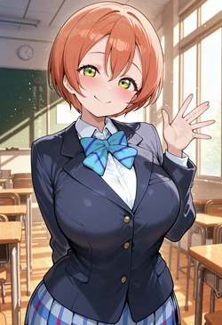 nankoai - Rin Hoshizora -星空凛-req-uniform-bathroom-BBC- (Patreon) [AI Generated]