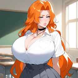 Rangiku matsumoto (bleach) [IsbjornePixiv] [ai generated]