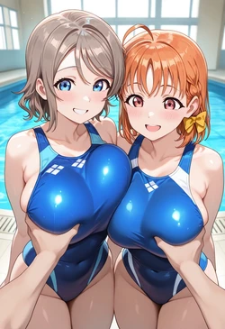 Chika & You - Threesome [AI-Generated]