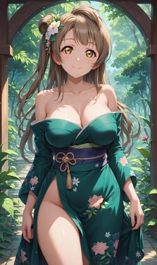 LoveLiveIAArt 南ことり Minami Kotori Request Kimono [64Pics] (Patreon) [AI Generated]