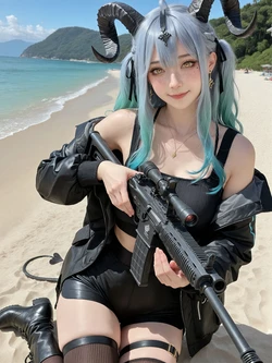 Togawa sakiko 豊川祥子 明日方舟 117p [AI Generated