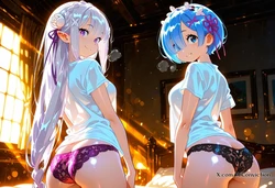 2 Girls together [#71] [AI Generated]