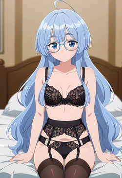 TripleRice - Shiunji Seiha (紫雲寺清葉) #002 | Shiunji Family Children (Patreon) [AI Generated]