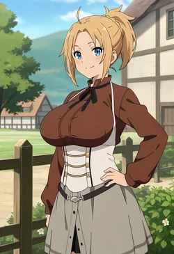 TripleRice - Zenith Greyrat (ゼニス・グレイラット) #001 | Mushoku Tensei (Patreon) [AI Generated]