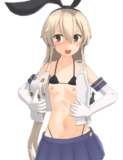 Shimakaze Kai (Kancolle / Kantai Collection) #4 [3D Model]