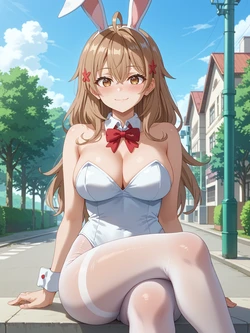 creatai Maria Mikhailovna Kujou マリヤ・ミハイロヴナ・九条 (バニー) (Patreon) [AI Generated]