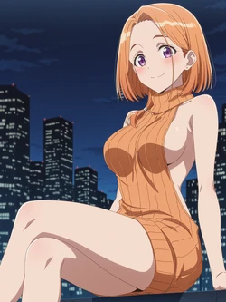 creatai - Banri Shiunji 紫雲寺 万里 (89P) - Sweater (Patreon) [AI Generated]