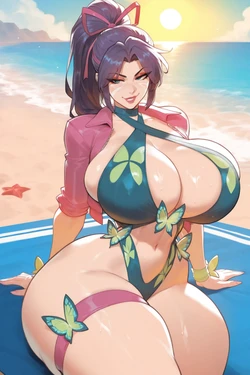 milfanimee Psylocke(summer outfit) [AI Generated]