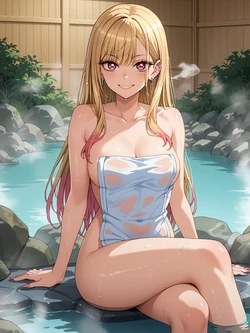 creatai Marin Kitagawa 喜多川 海夢 (お風呂) (Patreon) [AI Generated]