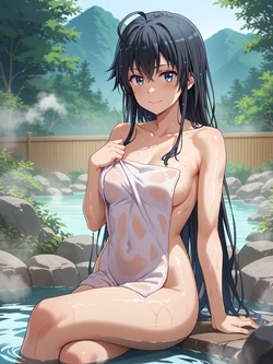 creatai Yukino Yukinoshita 雪ノ下 雪乃 (お風呂) (Patreon) [AI Generated]