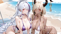 [Hajily] 2025.05.05 owari&unzen (Patreon)  [Decensored] [AI Generated]