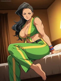 [Artkoikoi] Laura Matsuda (Street Fighter V)(AI Generated)