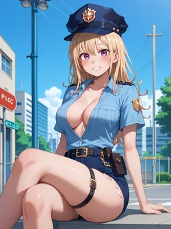 creatai Mona Kawai 川井 モナ (警官) (Patreon) [AI Generated]