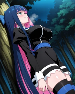 Ponchoman - Stocking Anarchy - Panty & Stocking with Garterbelt || ストッキング・アナーキー - パンティ＆ストッキングwithガーターベルト (UNCENSORED) 70 IMAGES (Patreon) [AI Generated]