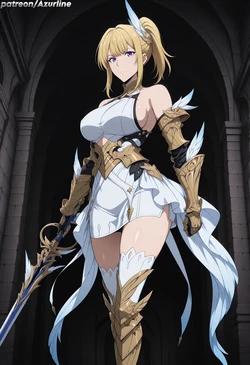 Azurline - Cha Hae-In (Solo Leveling: ARISE) #3 (Patreon) [AI Generated]