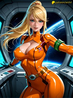 [Anilvl] Samus Aran - Metroid [AI Generated]