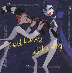 (What the Super Hell!? 2025) [Cat with the Shotgun] Hold hands all the way! (Helluva Boss)