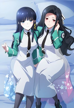 STF_AI - 司波深雪 x 七草真由美 / Saegusa Mayumi x Shiba Miyuki (Patreon) [AI Generated]