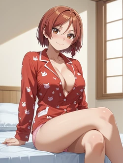 creatai Akane Sakuramori 桜森 朱音 (パジャマ) (Patreon) [AI Generated]