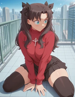 tohsaka rin (fate stay night) [Dax AI] [ ai generated]
