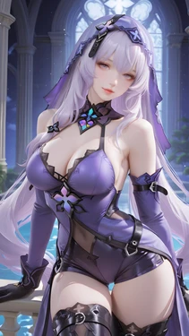 Hajily - Black Swan (Honkai:  Star Rail) AI Generated