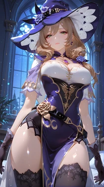 Hajily - Lisa (Genshin Impact) AI Generated