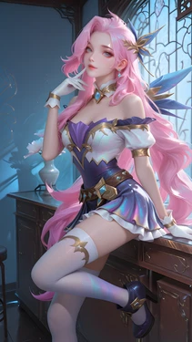 Hajily - Seraphine (League of Legends) AI Generated