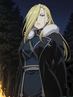olivier mira armstrong (fullmetal alchemist ) [artriako] [ai generated]