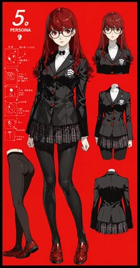 [Yanai-Hide] CharaSheet Kasumi Yoshizawa (AI Generated)