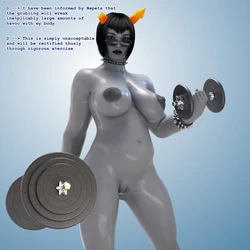 [BreedingDuties] Girl Equius (Homestuck)