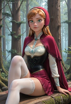 EugenericAI - Princess Anna B, Frozen (AI Generated)