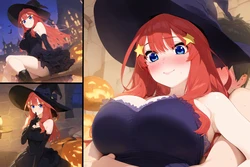(Taugust) Itsuki Nakano witch [AI Generated]