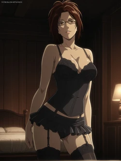 artkoikoi - [Request] Hange Zoe | Attack on Titan (Patreon) (Set 03) [AI Generated]