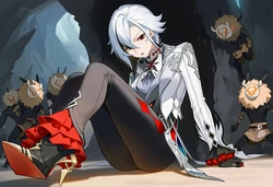 Arlecchino X hilichurl Howsir [Ai Generated]