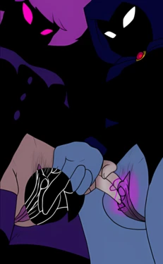 [Nekomajinheika] Raven and Jinx Vs Starfire (Teen Titans)