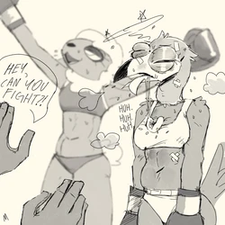 [FellowTheWulf (FellowWulf/MARL/MRL/umohmar/marrmoo)] Fightober 2025 (Ongoing)