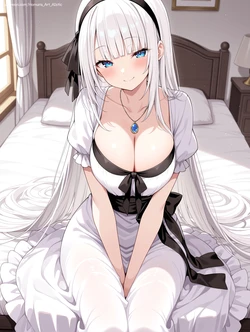 ほむら@artwork - (Request)[Tier 2+3] Mylene Rapha Holfort (Otome Game Sekai wa Mob ni Kibishii Sekai desu) - Undressing Challenge (Patreon) [AI Generated]