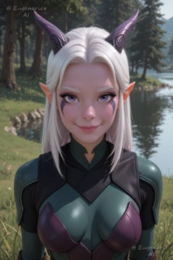 EugenericAI - Rayla, The Dragon Prince (AI Generated)