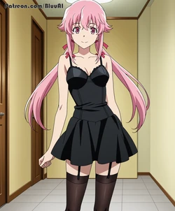 [Bluu AI] Gasai Yuno (Future Diary) [AI Generated]