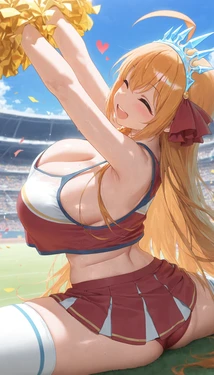 Love4UAndAI Pecorine - Cheerleader // ペコリーヌ - チアガール (HQ + .pdf + Extra) [213p] [AI Generated]
