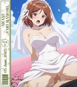 Ralishiro - Akane Sakuramori (Wedding dress) | 桜森 朱音 (Patreon) [AI Generated]