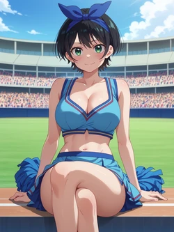 creatai Ruka Sarashina 更科 瑠夏 (チア) (64P) (Patreon) [AI Generated]