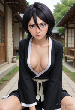 EugenericAI - Rukia Kuchiki, Bleach (Part 1) (AI Generated)