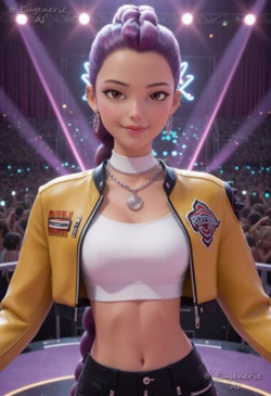 EugenericAI - Rumi, KPop Demon Hunters (Part 1) (AI Generated)