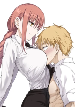 [Ijima Yuu] makima handjob (Chainsaw Man)