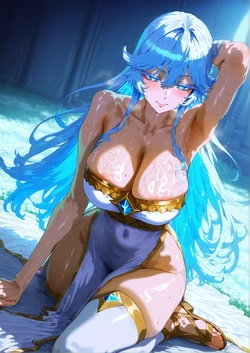 Lucyla803 - Elfaria Albis Serfort {Tsue to Tsurugi no Wistoria} x BBC [Request] (Patreon) [AI Generated]