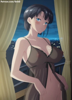 Deik0 - (Commission) Kanako Yoshino // Hajimete no Hitozuma (Patreon) (Pack 01) [AI Generated]