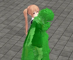 [波風]  スライム艦娘スーツ：村雨in雲龍