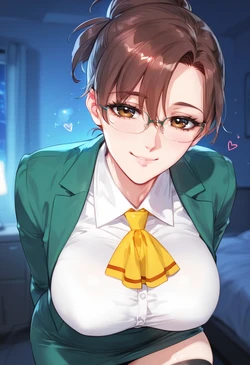 [ChocoPizza] Serizawa Yoshiko (Doukyuusei) 414 [AI Generated]